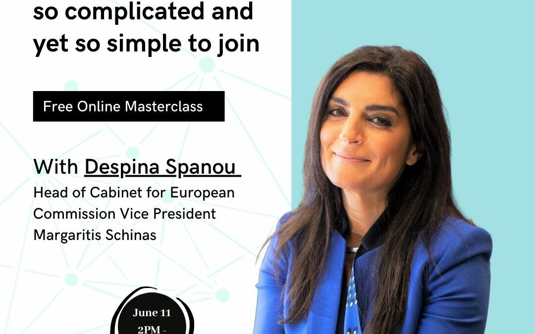 W4C 9th Masterclass with Despina Spanou on how to join the cybersecurity field